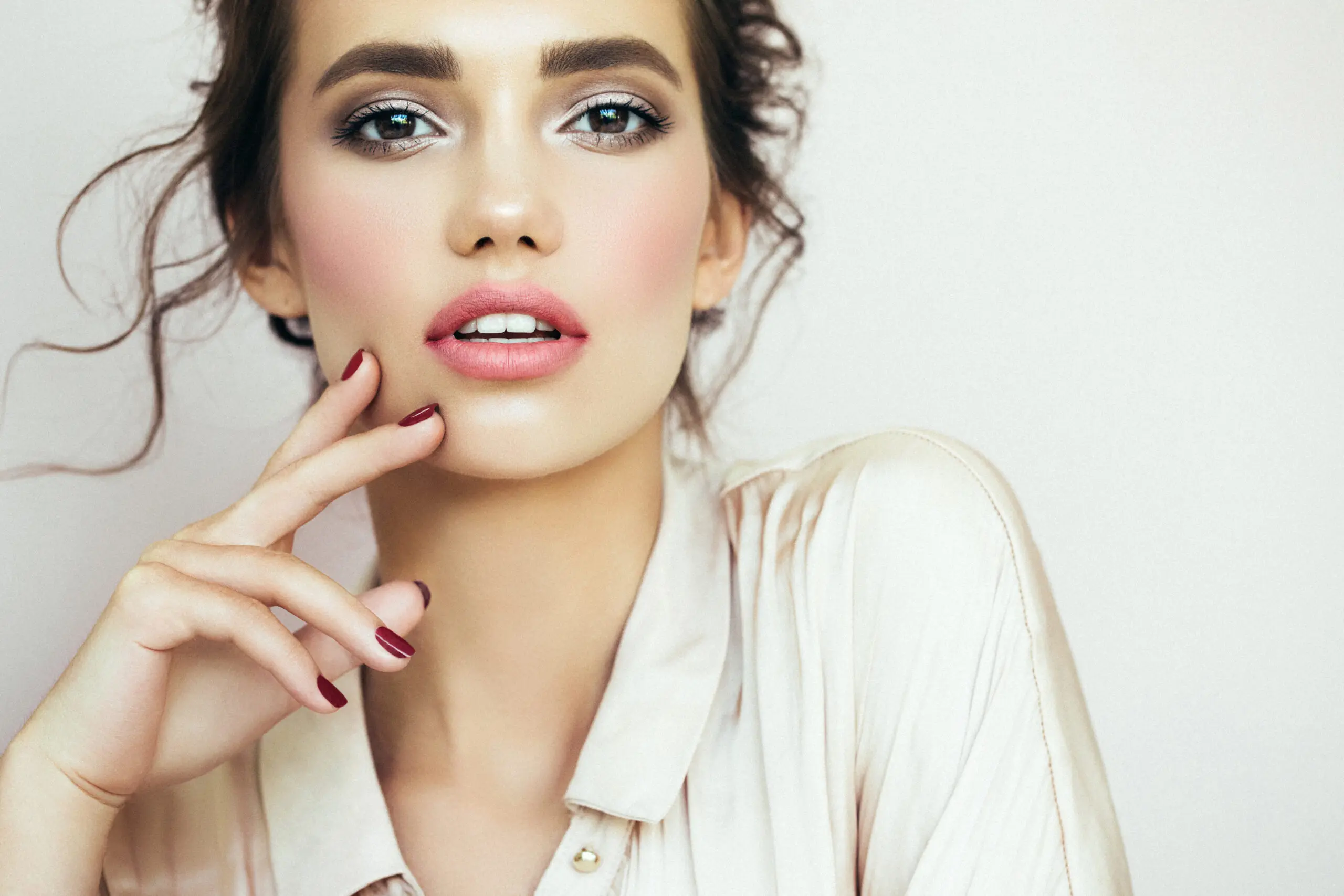 Beautiful woman with make-up Plastic Surgery in Orlando, FL